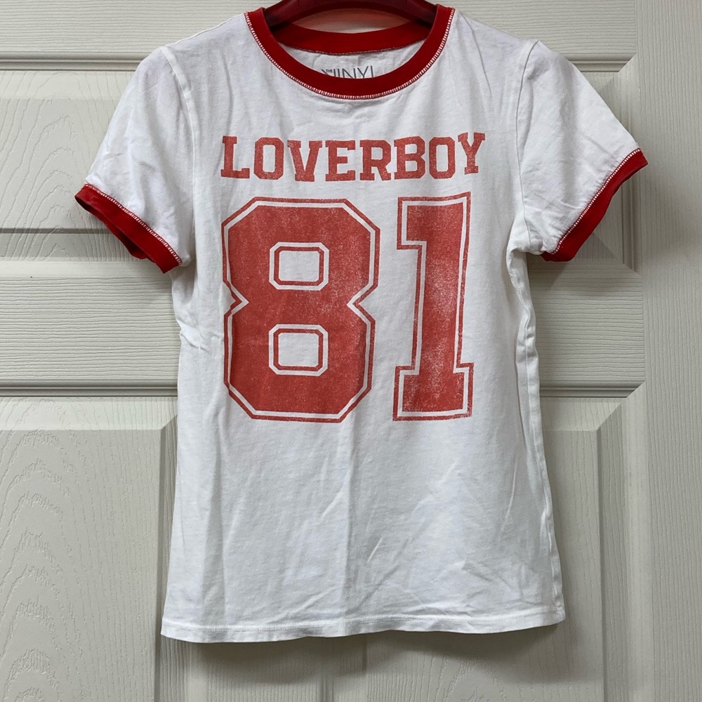 Women’s The Vinyl Icons Loverboy shirt size S